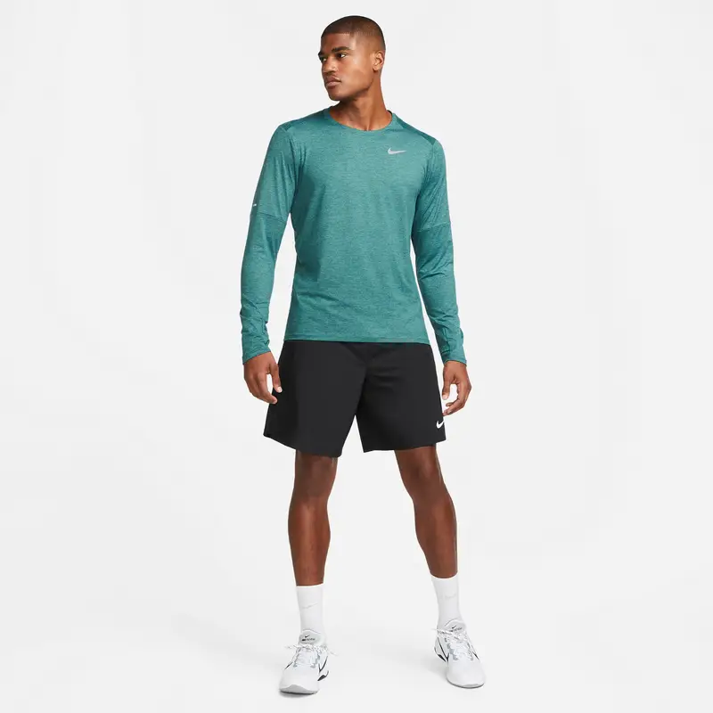 Maglia a maniche lunghe Nike Dri-Fit Elmnt Turquoise