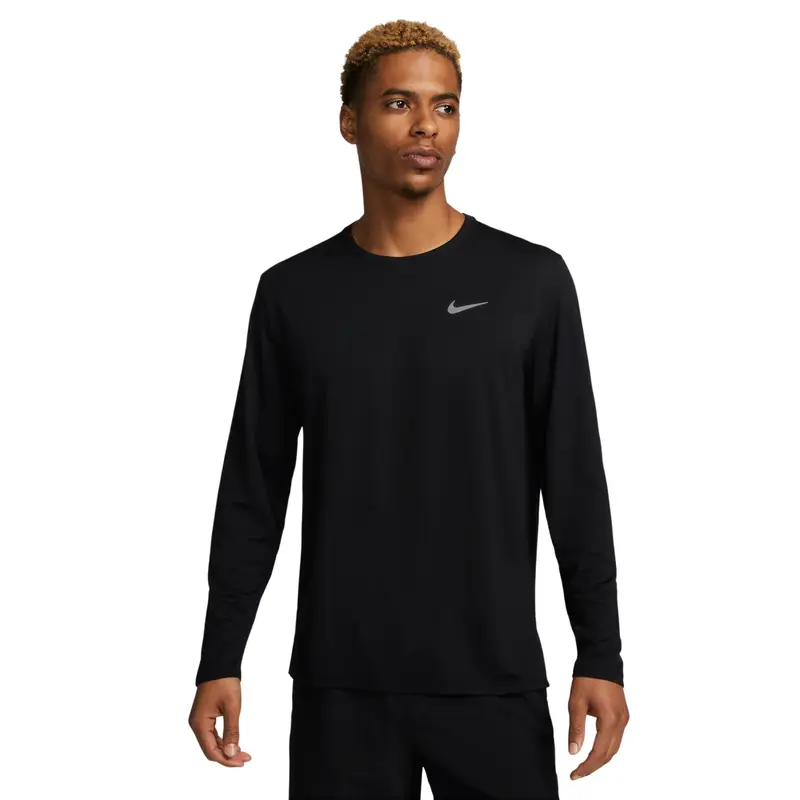 Maglia a maniche lunghe Nike Dri-FIT UV Miler Noir