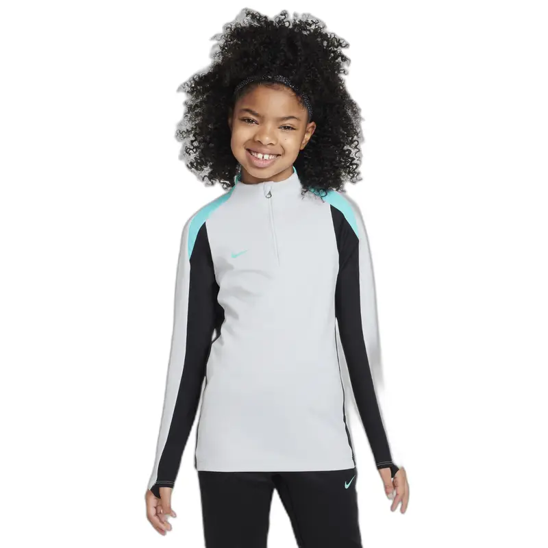 Maglia a maniche lunghe per bambini Nike Dri-FIT Strike Blanc