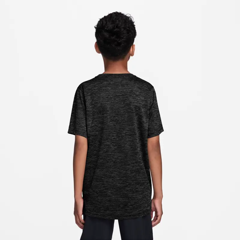 Maglia a maniche lunghe per bambini Nike Miler Noir