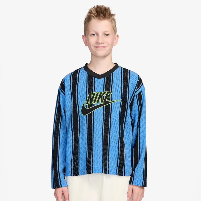 Maglia a maniche lunghe per bambini Nike Sportswear Collection Bleu