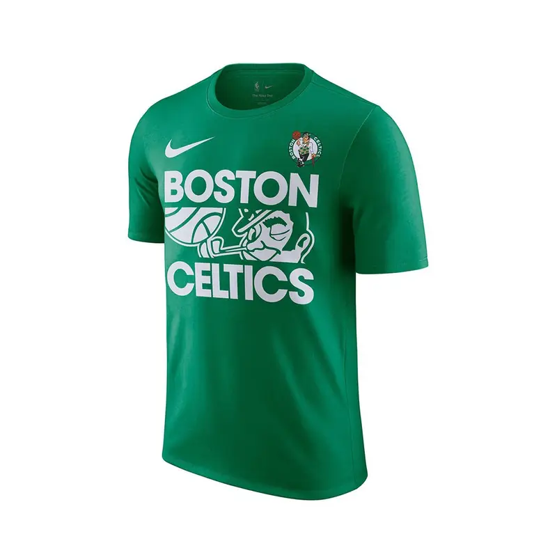 Maglia Basket Nba Boston Celtics Courtside Tioy Verde Bianco Uomo M
