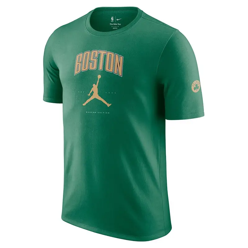 Maglia Basket Nba Boston Celtics Jordan Cities Verde Oro Uomo XL