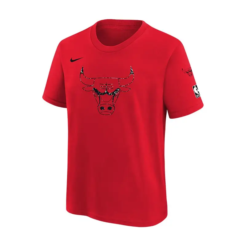 Maglia Basket Nba Essential Bulls Rosso Bambino XL