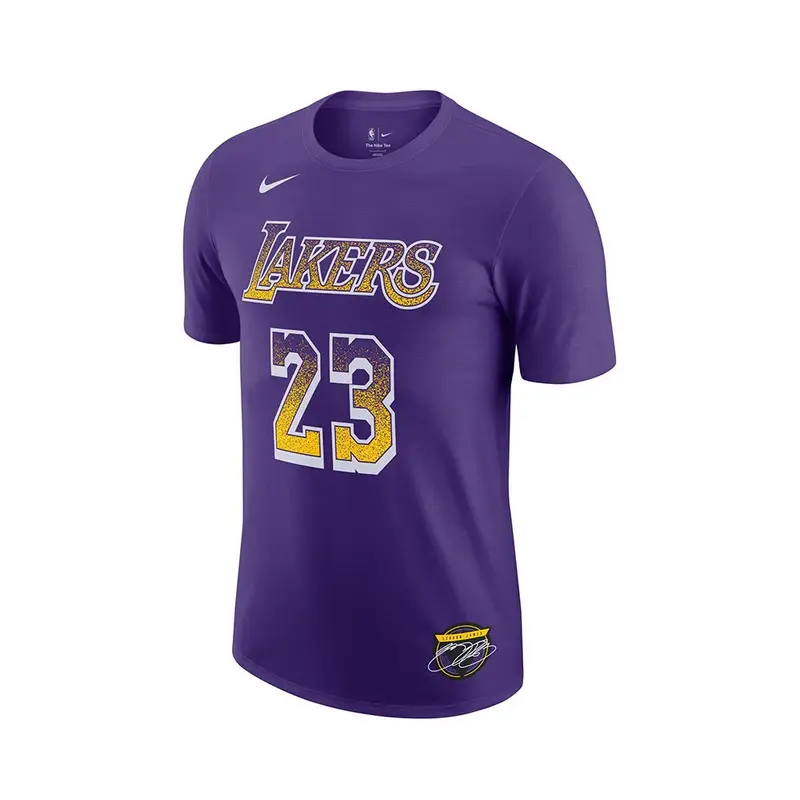 Maglia Basket Nba Los Angeles Lakers Select Viola Giallo Uomo XL