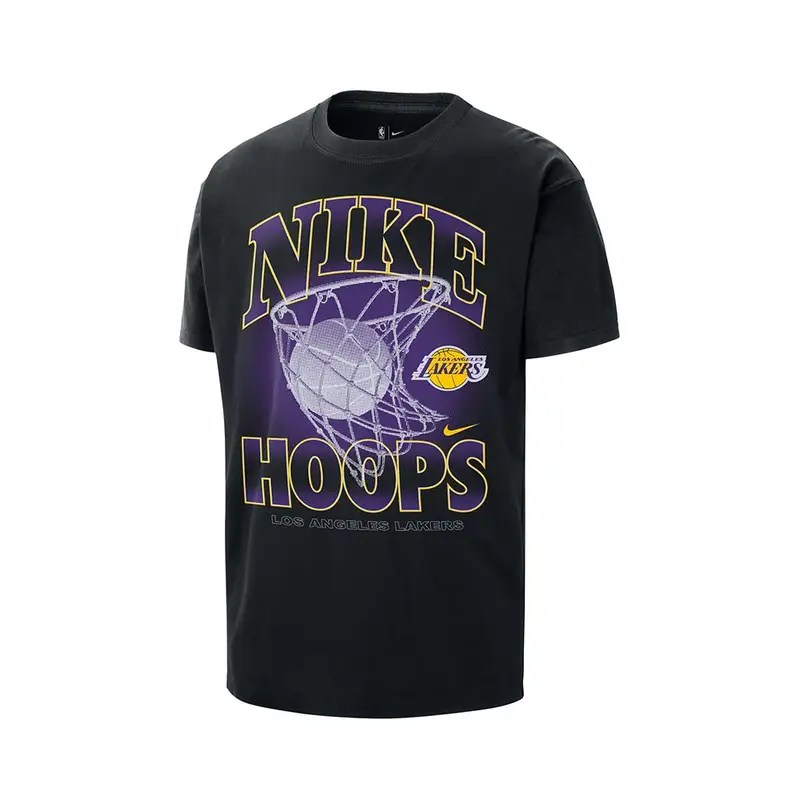 Maglia Basket Nba Los Angeles Lakers Vtg Max90 Nero Bianco Uomo S