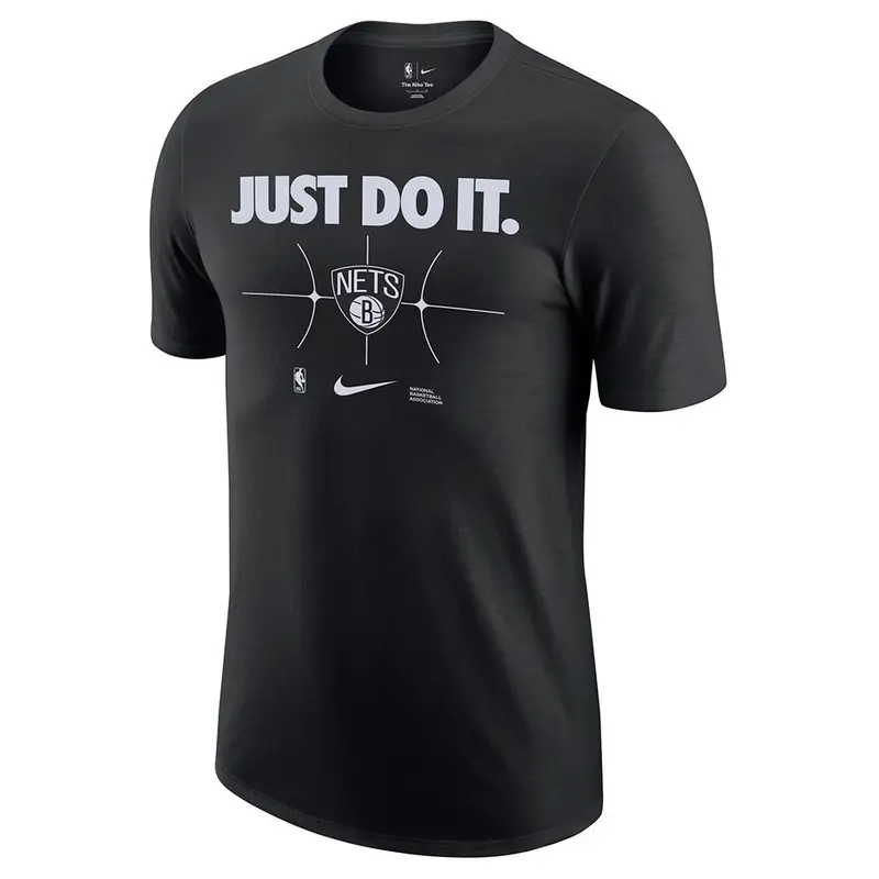 Maglia Basket Nba Nets Just Do It Nero Bianco Uomo M