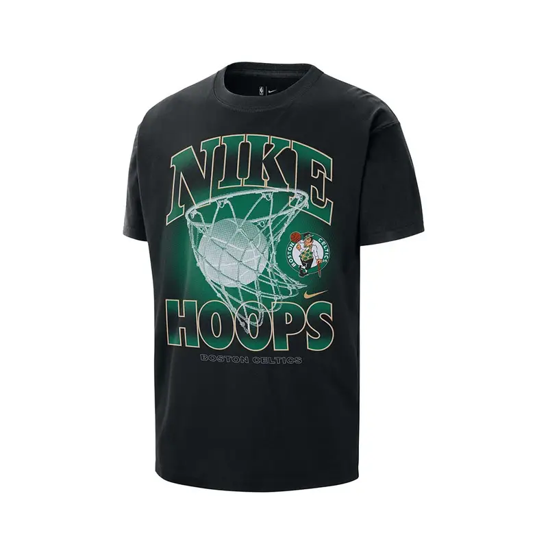 Maglia Basket Nba Vtg Boston Celtics Max90 Nero Bianco Uomo L