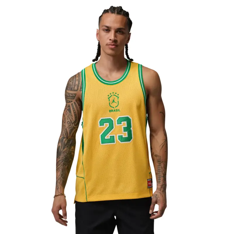 Maglia Brasile Jordan Essentials Coupe du monde 2026 Jaune