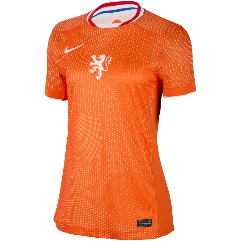 Maglia Casa donna Paesi Bassi Stadium 2025 Orange