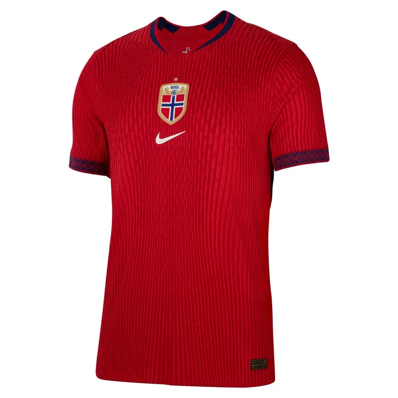Maglia Casa Norvegia 2025 Rouge