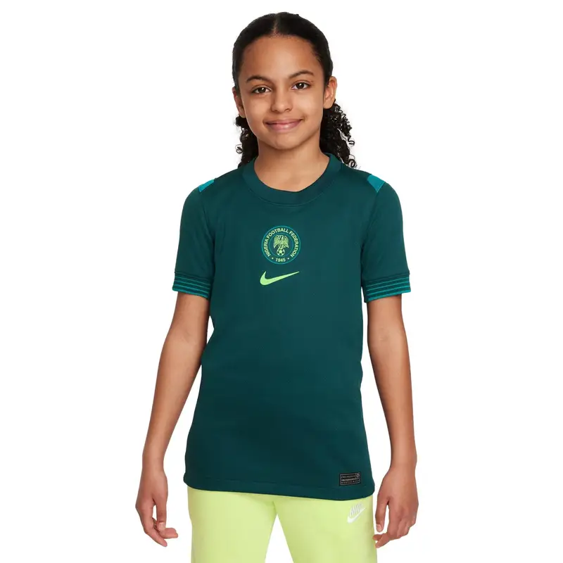 Maglia Casa squadra femminile bambini Nigeria 2025 Turquoise