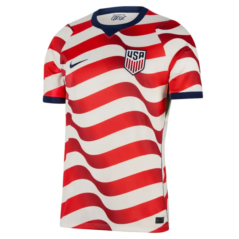 Maglia Casalinga USA Coupe du Monde 2026 Blanc