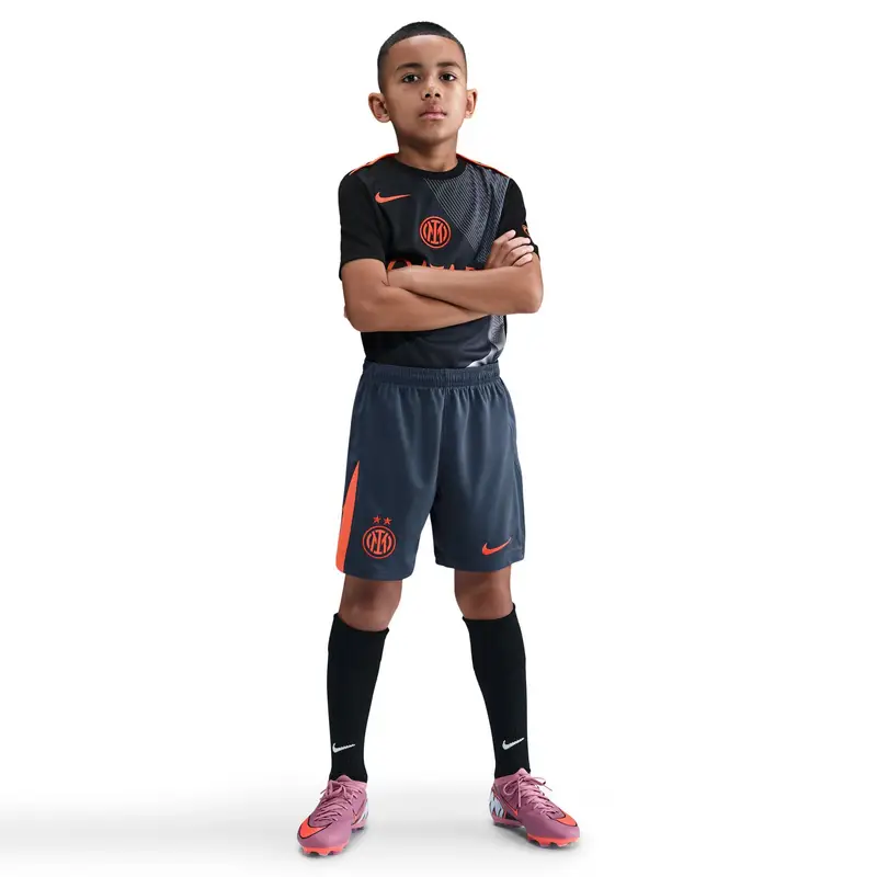 Maglia corta terzo bambino Inter di Milano Total 90 2025/26 Bleu