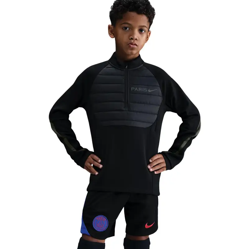 Maglia da allenamento bambino PSG Therma-FI Academy 2025/26 Noir