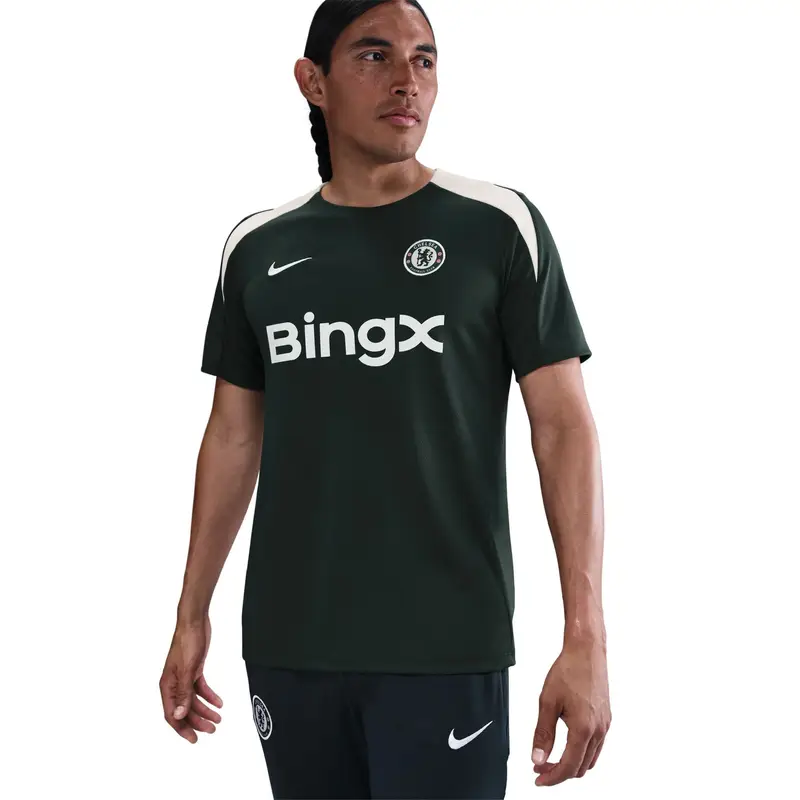 Maglia da allenamento Chelsea Strike 2025/26 Vert