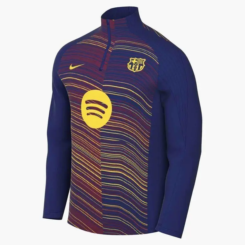Maglia da allenamento FC Barcelona Dri-FIT Strike HMPM 2024/25 Bleu
