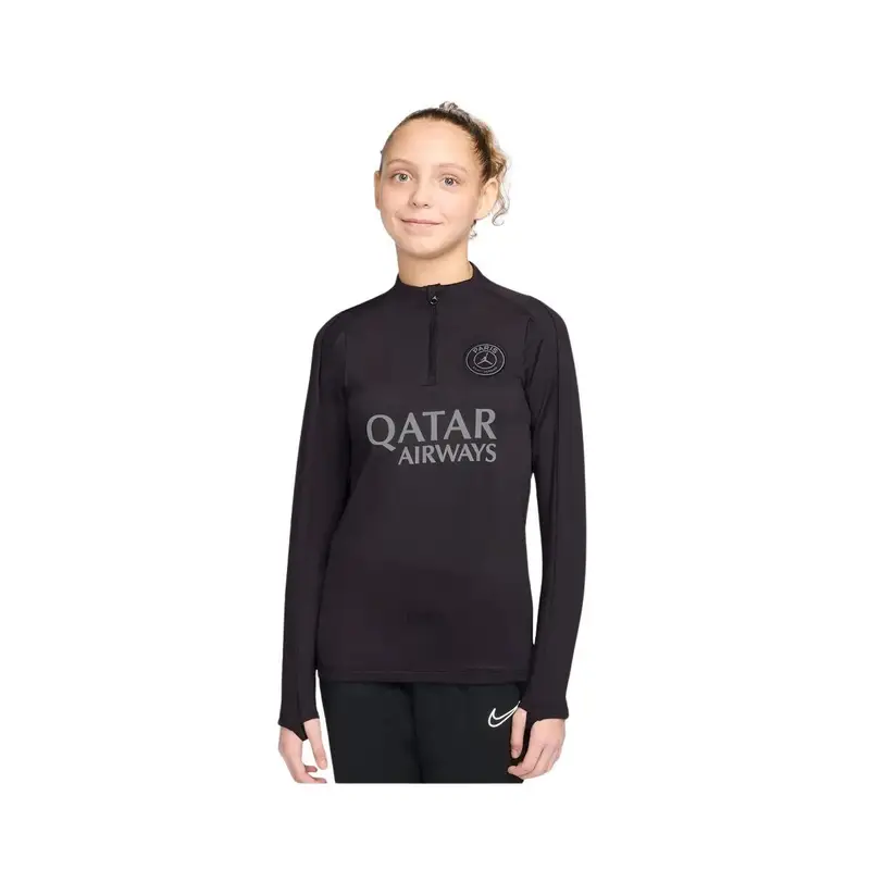 Maglia da allenamento Fourth enfant PSG Dri-Fit Strike Jordan 2025/26 Noir