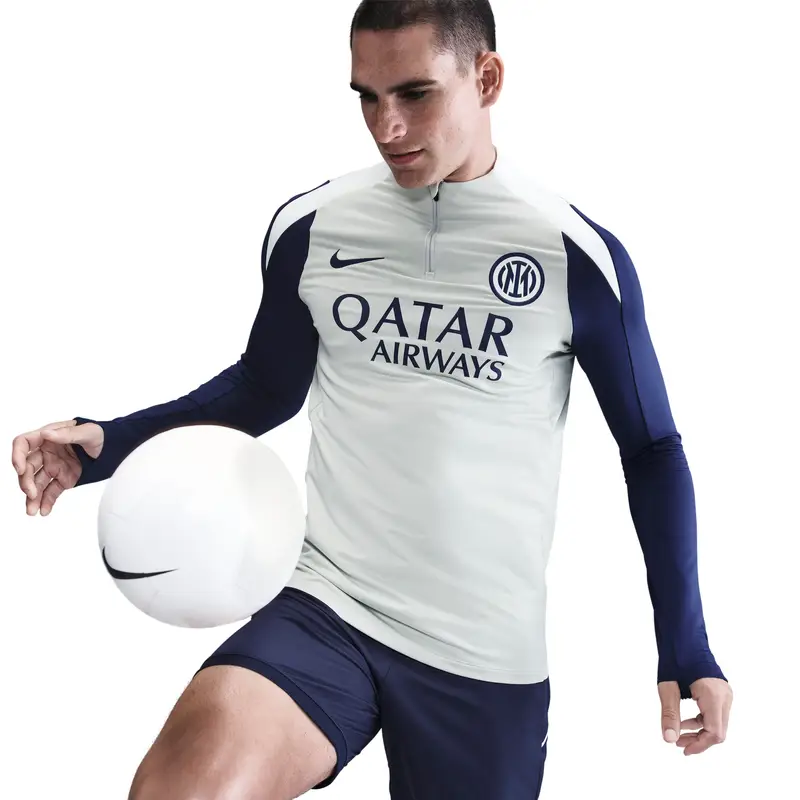 Maglia da allenamento Inter Milan Strike 2025/26 Gris