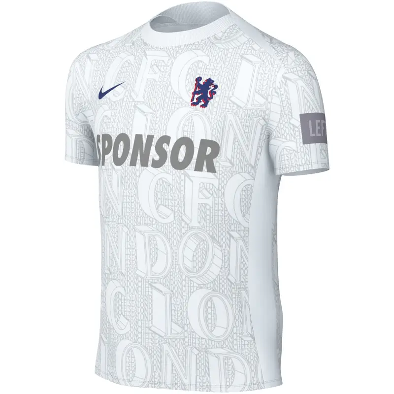Maglia da allenamento per bambini Chelsea Academy Pro 2025/26 Blanc