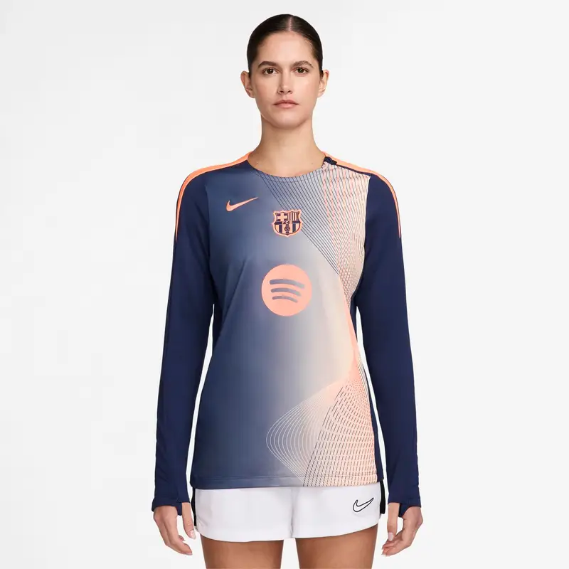 Maglia da allenamento Third donna FC Barcelona Strike Total 90 2025/26 Bleu