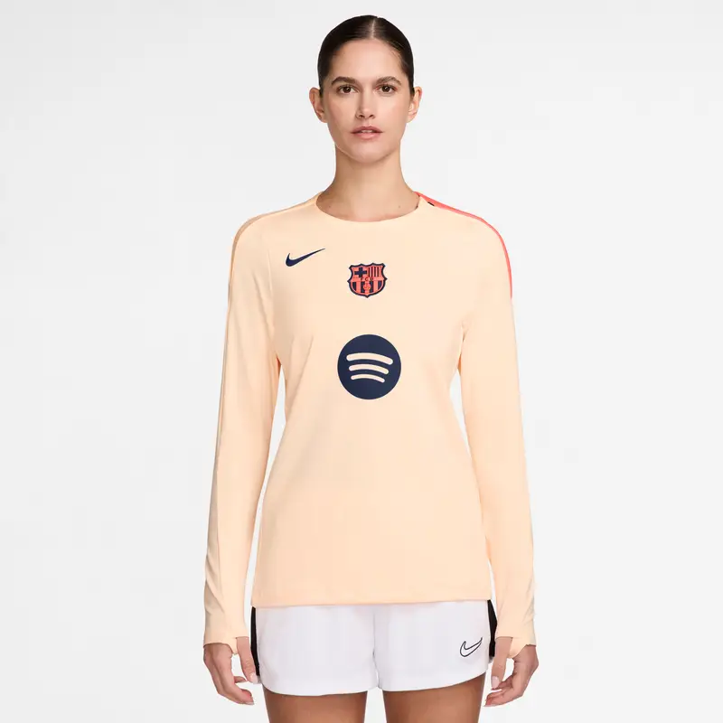 Maglia da allenamento Third donna FC Barcelona Strike Total 90 2025/26 Rouge