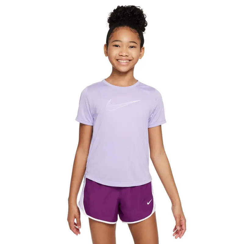 Maglia da bambina Nike Dri-FIT One Violet