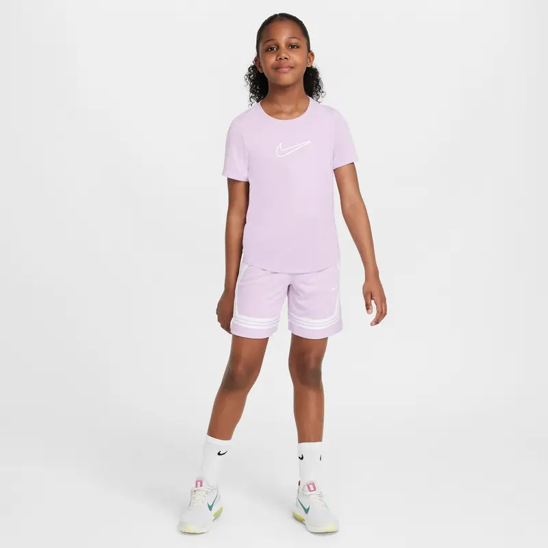 Maglia da bambina Nike One Fitted Violet