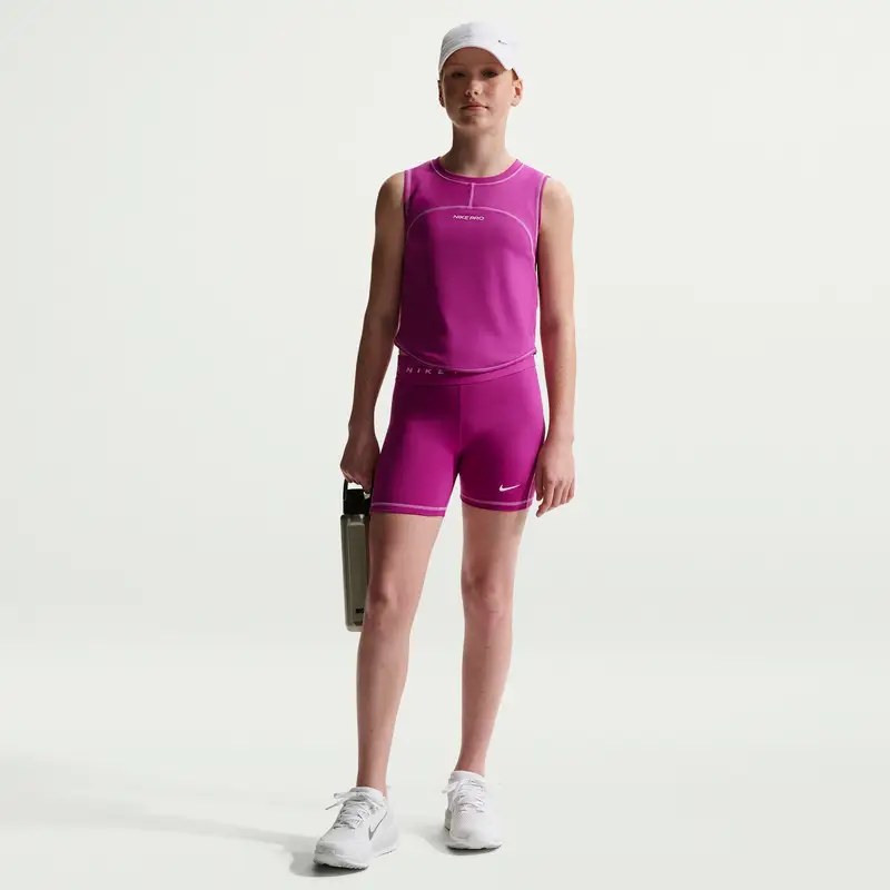 Maglia da bambina Nike Pro Rose