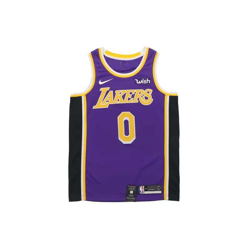 Maglia da Basket NBA Los Angeles Lakers City Edition Versione Fan Uomo Top Viola AA7097-512 M