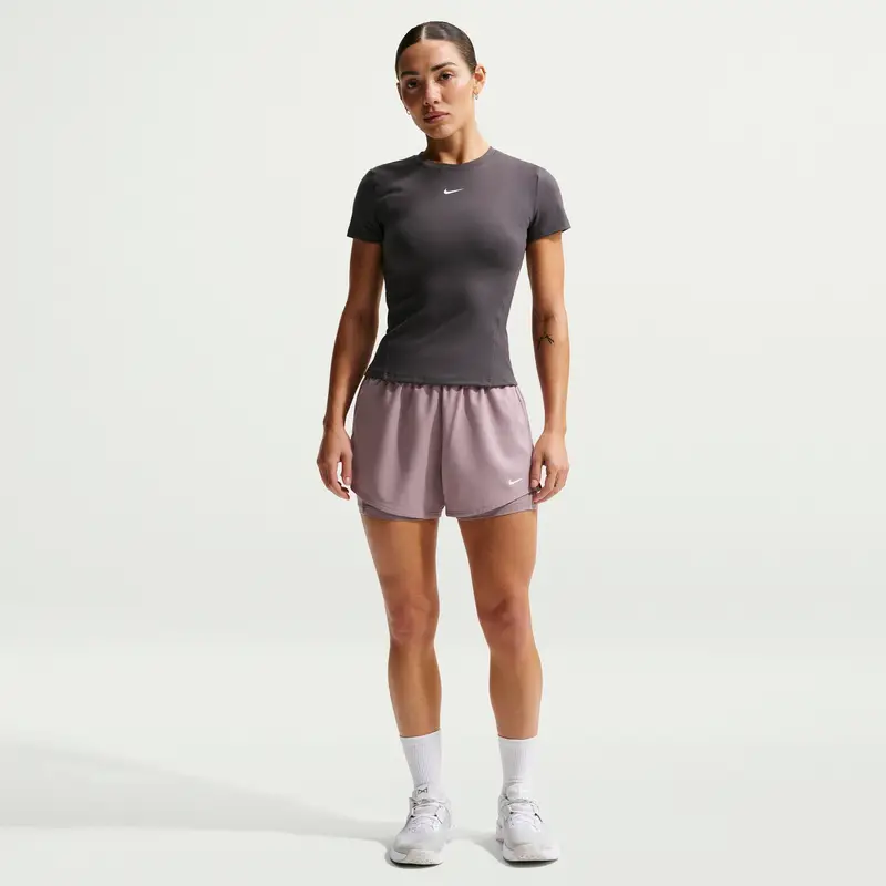 Maglia da donna Nike One Gris