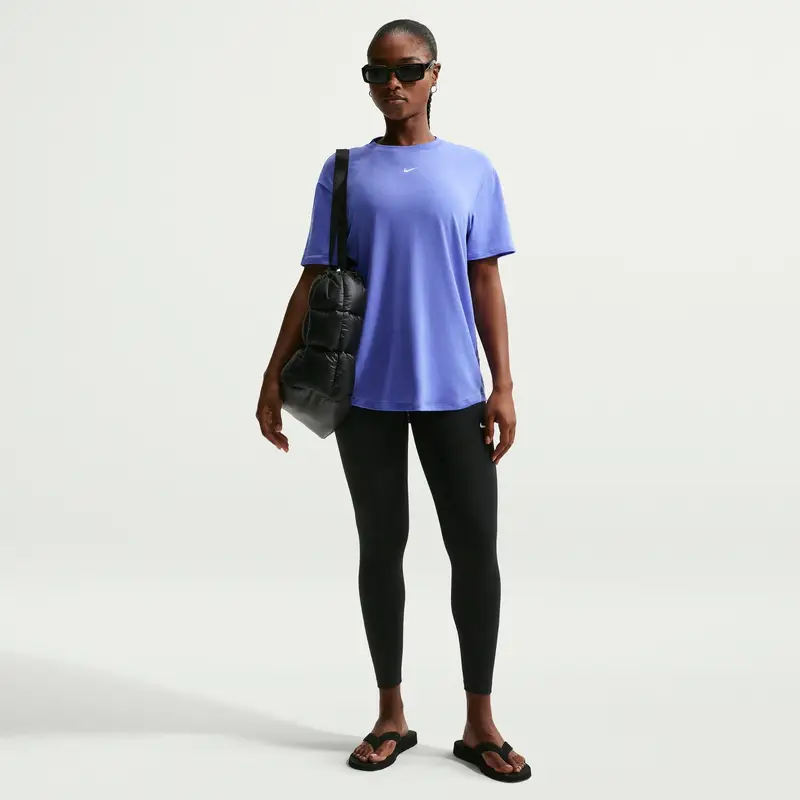 Maglia da donna Nike One Relaxed Bleu