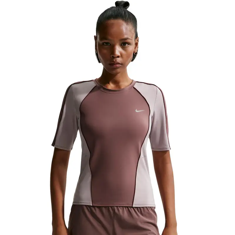 Maglia da donna Nike Swift Marron