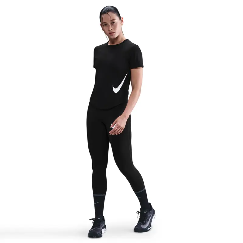 Maglia da donna Nike Tempo Swoosh Noir