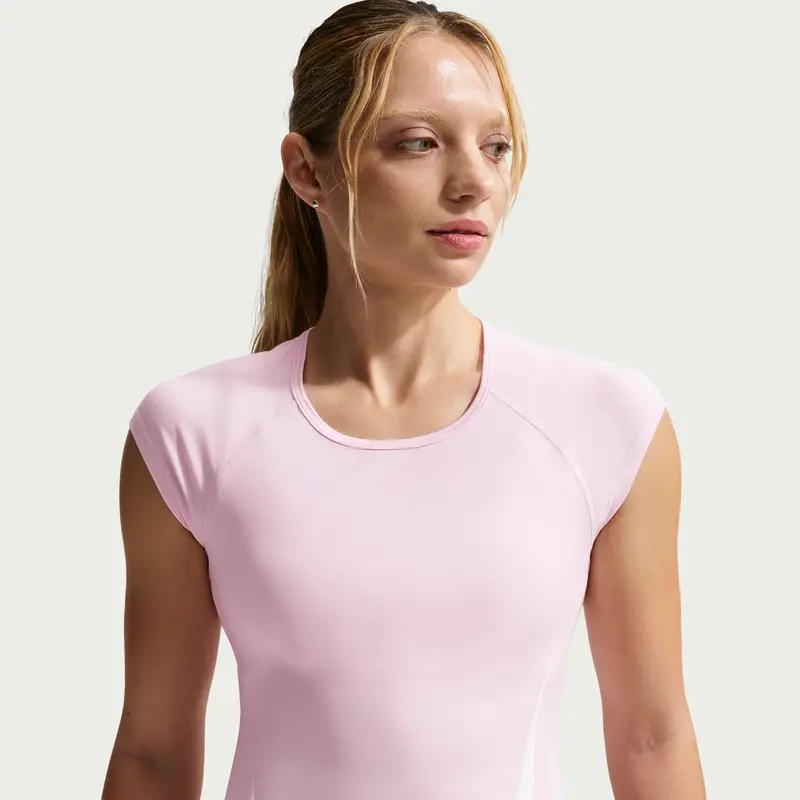 Maglia da donna Nike Tempo Swoosh Rose
