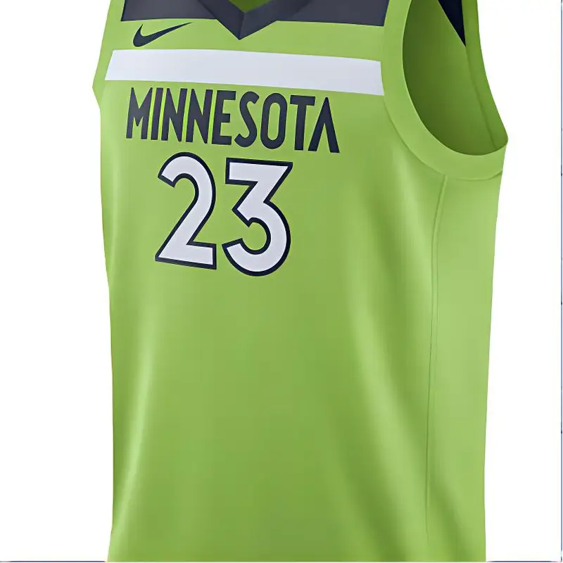 Maglia da giocatore NBA Swingman Edition - Timberwolves Butler #23 Uomo Tops Verde 877213-316 L miniatura 3