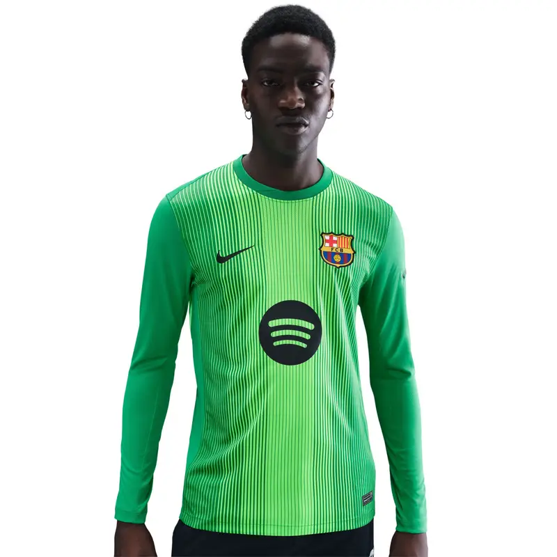 Maglia da portiere Casa a maniche lunghe FC Barcelona 2025/26 Vert