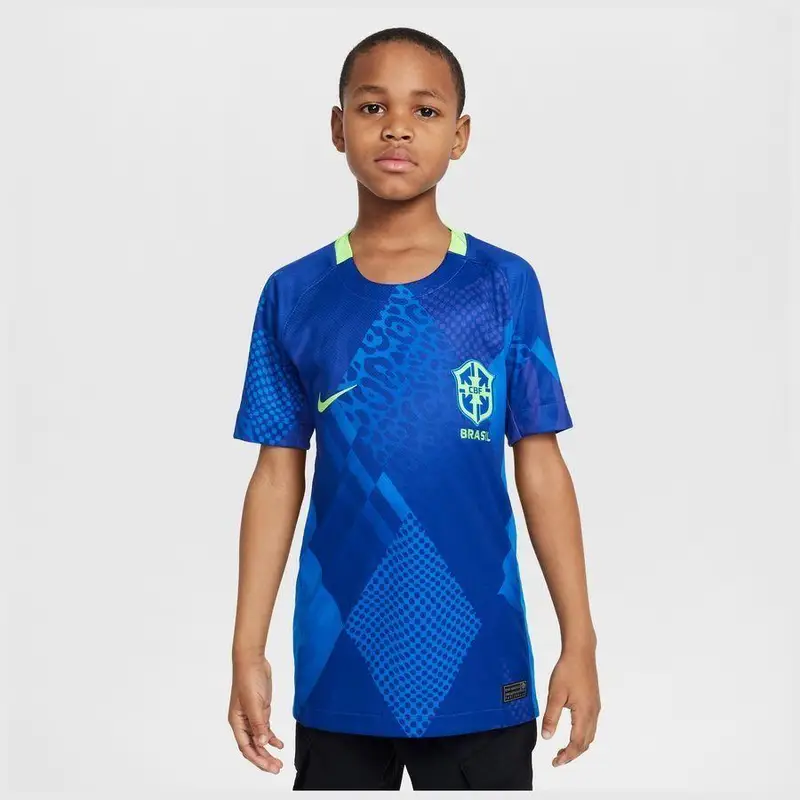 Maglia da trasferta squadra femminile bambini Brasile 2025 Bleu