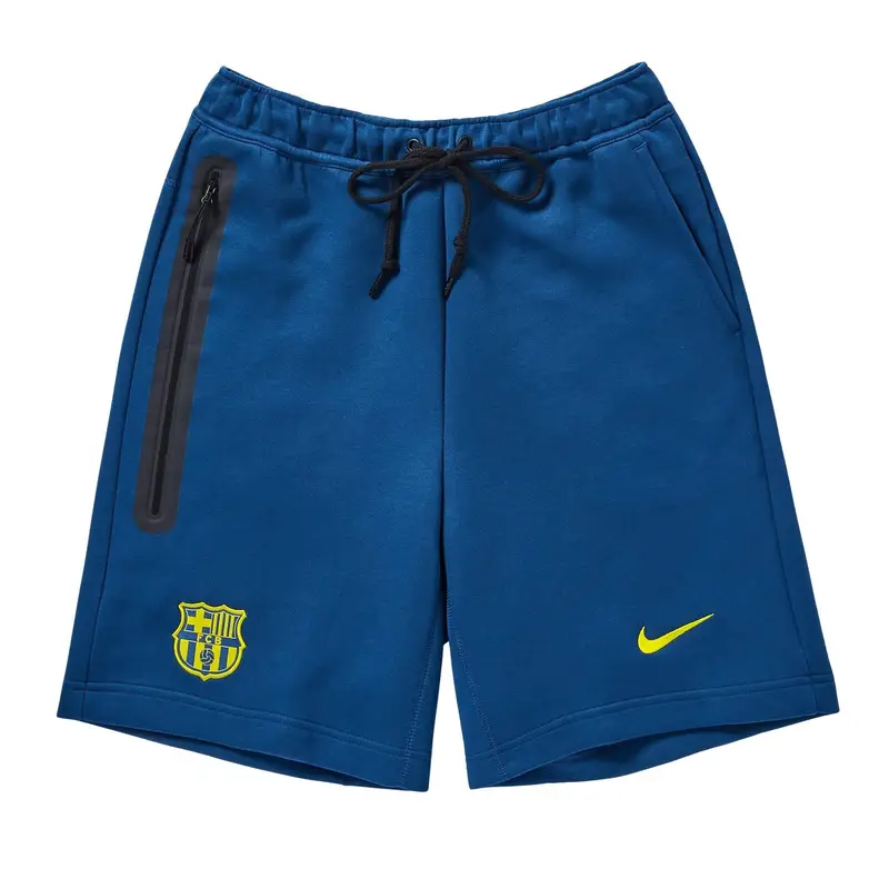 Maglia FC Barcellona Tech Fleece SE 2025/26 Bleu