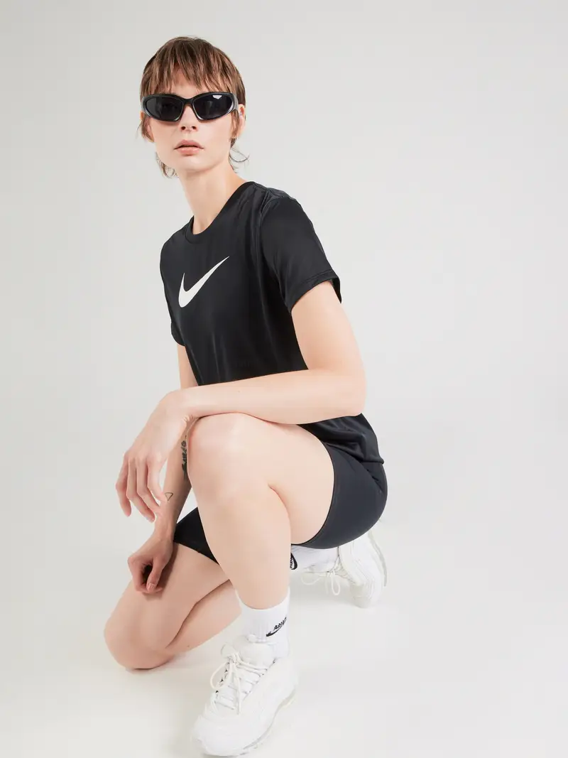 NIKE Maglia funzionale nero / bianco miniatura 3