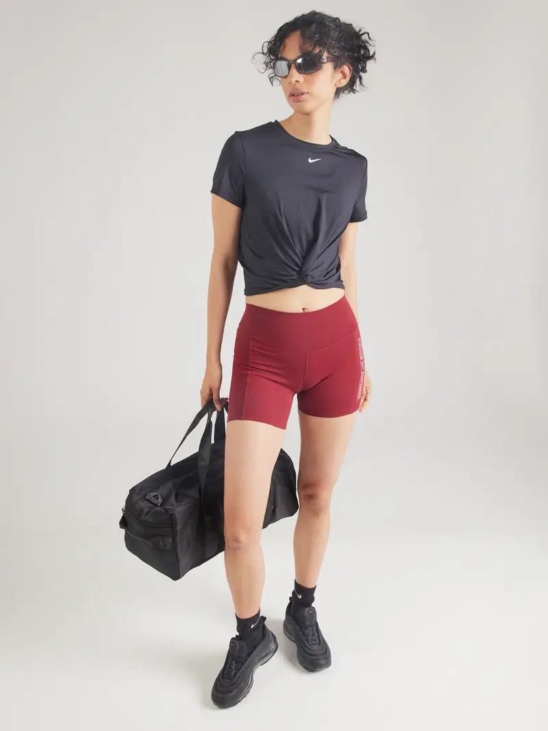 NIKE Maglia funzionale 'ONE CLSC' nero / bianco miniatura 2