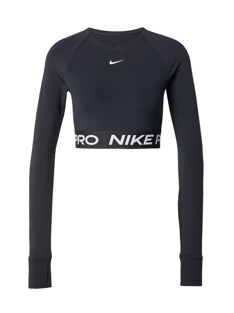 NIKE Maglia funzionale 'Pro'  nero / bianco