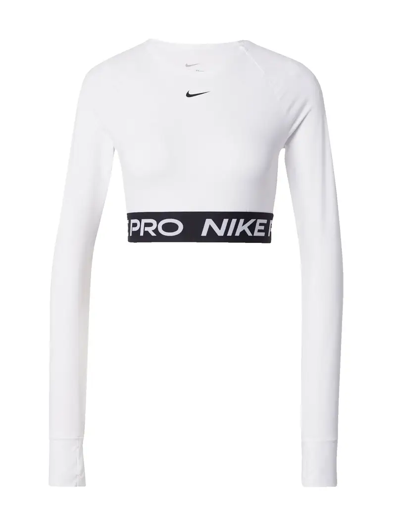 NIKE Maglia funzionale 'PRO'  nero / bianco