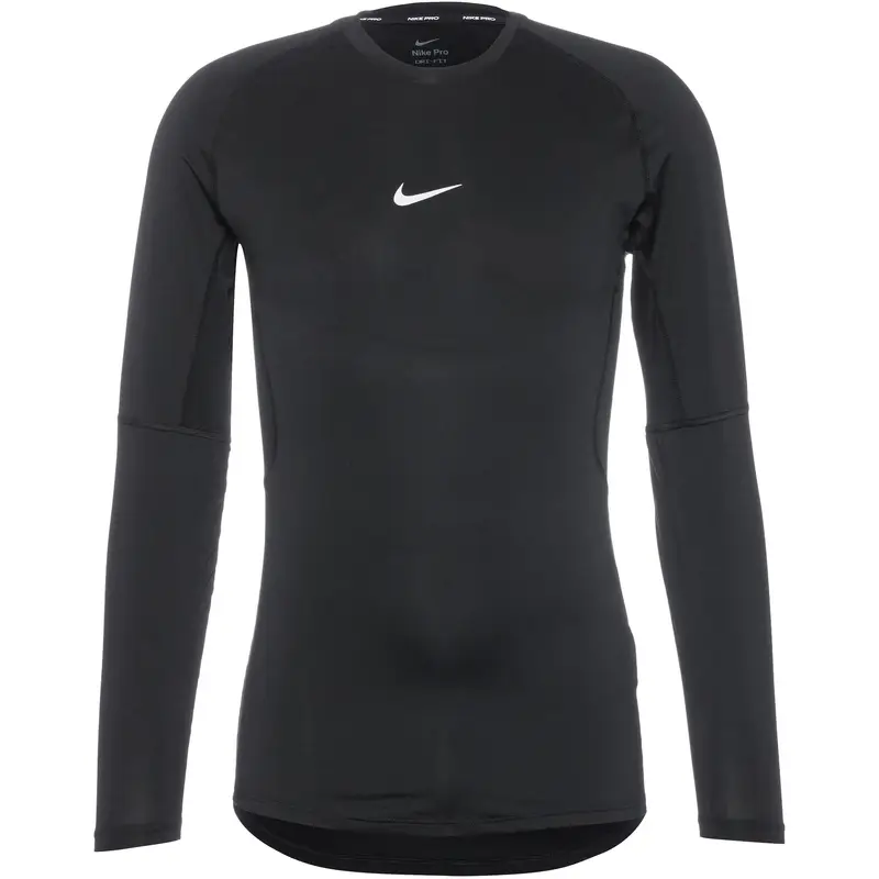 NIKE Maglia funzionale 'Pro' nero / bianco