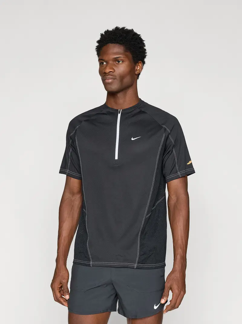 Maglia funzionale RETRO nero / bianco miniatura 2