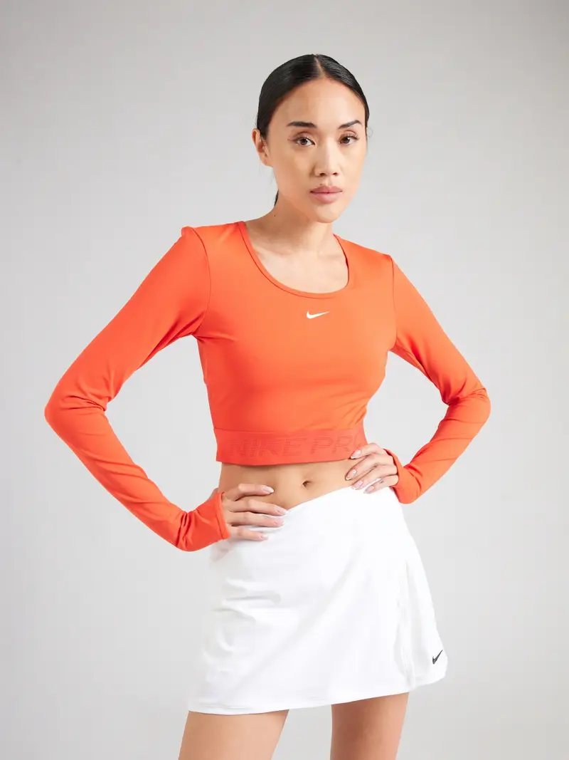 NIKE Maglia funzionale rosso arancione / bianco miniatura 3