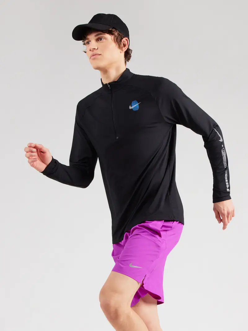 Maglia funzionale STRIDE ENERGY azzurro / nero / bianco miniatura 2