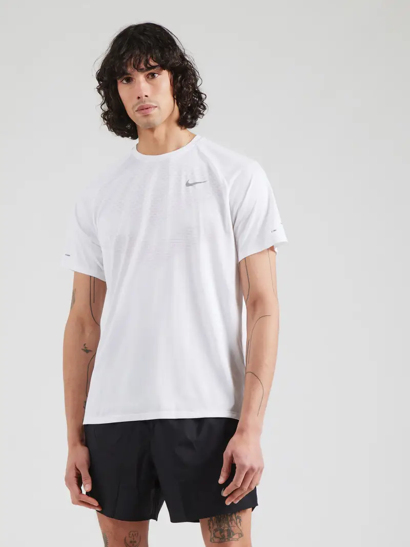 Maglia funzionale Stride grigio / bianco miniatura 2