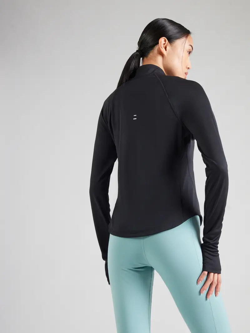 NIKE Maglia funzionale 'TEMPO' nero / bianco miniatura 2