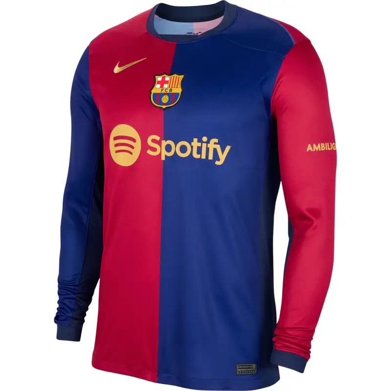 Maglia Home a maniche lunghe FC Barcelone 2024/25 Bleu
